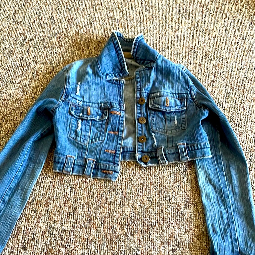 Crop Jean jacket